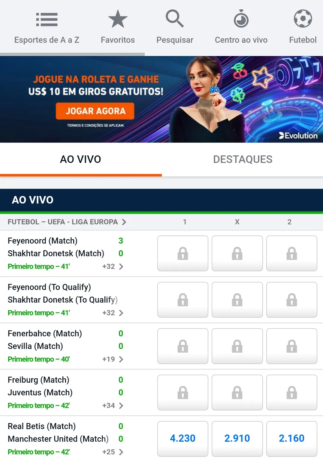 Página principal do Pinnacle Página principal do Pinnacle