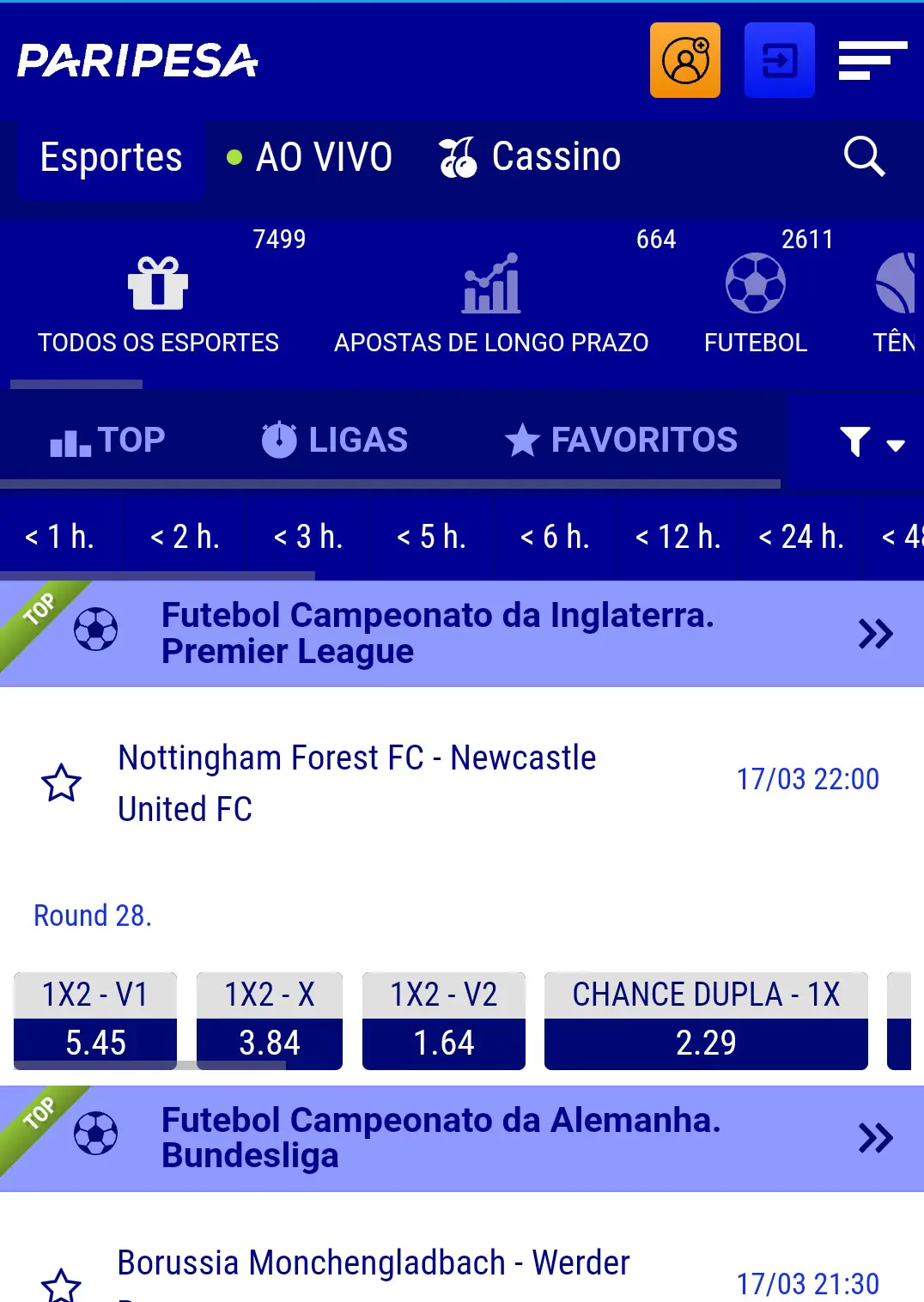 Probabilidades Paripesa Probabilidades Paripesa