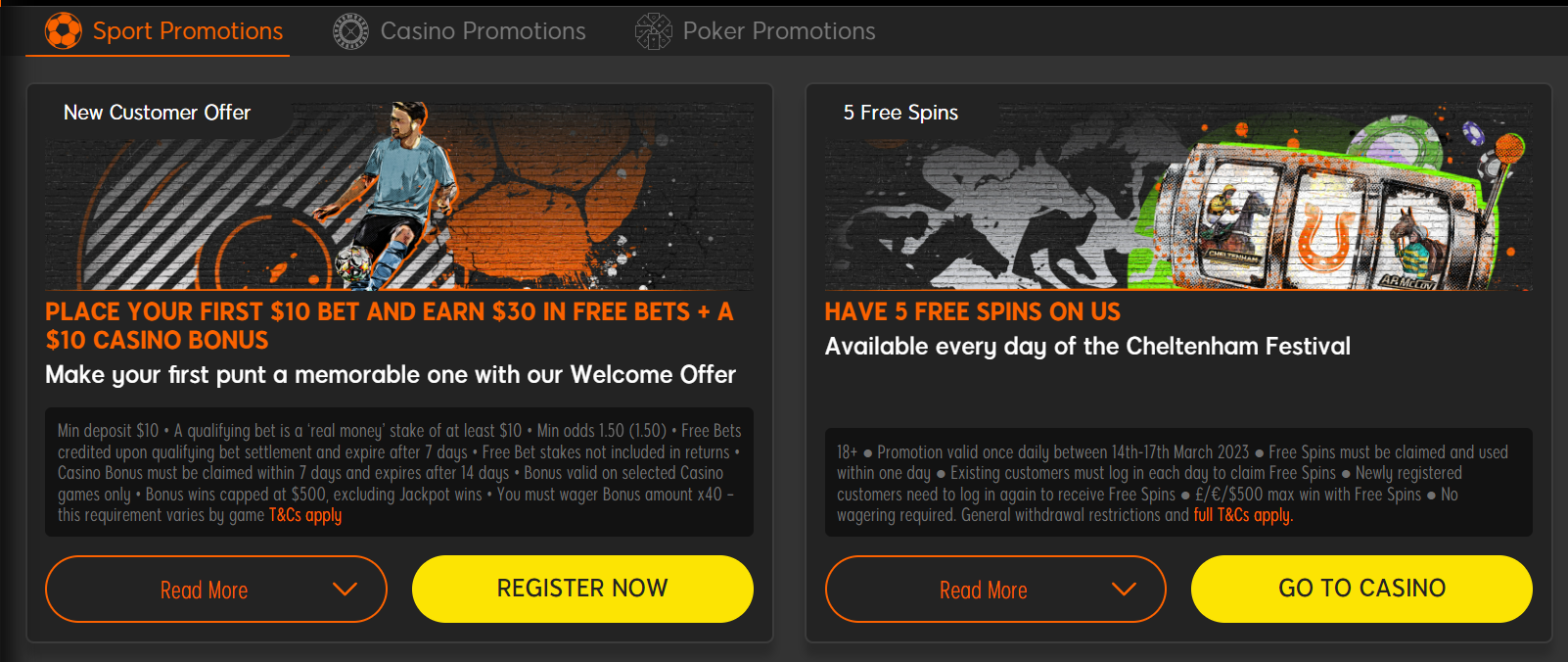 Promoções Promoções