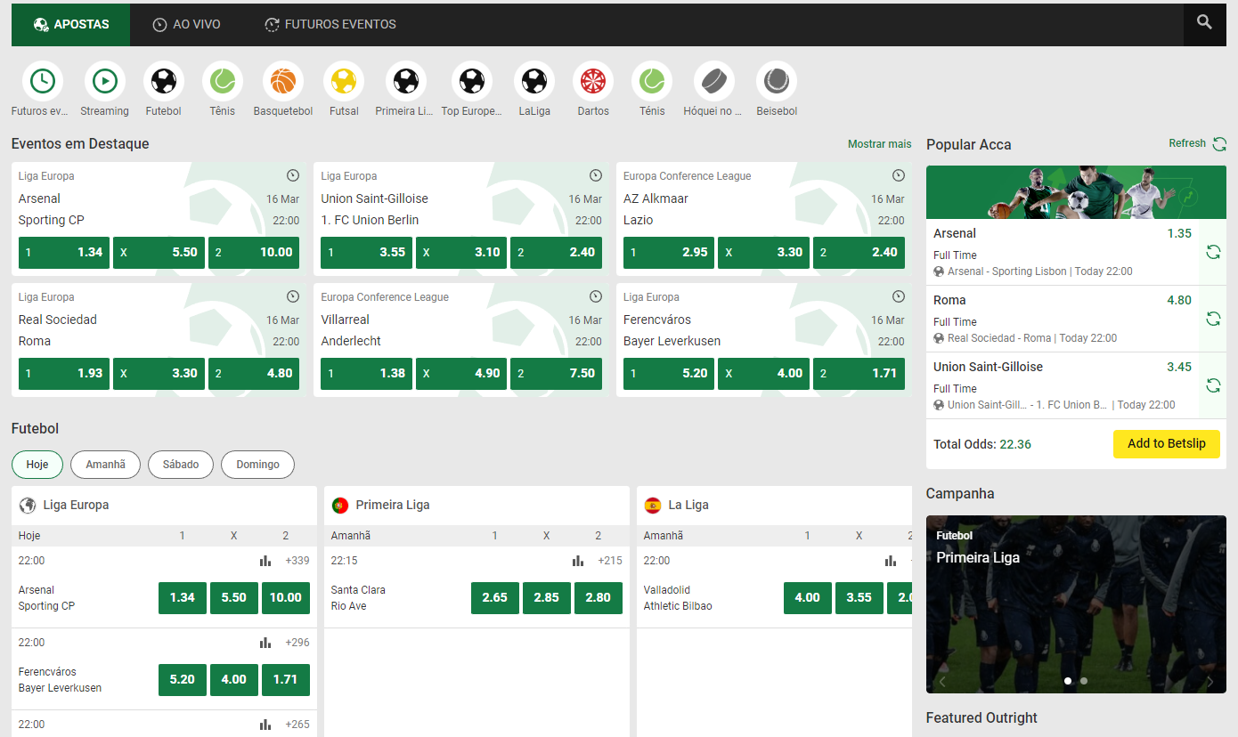 Unibet chances Unibet chances