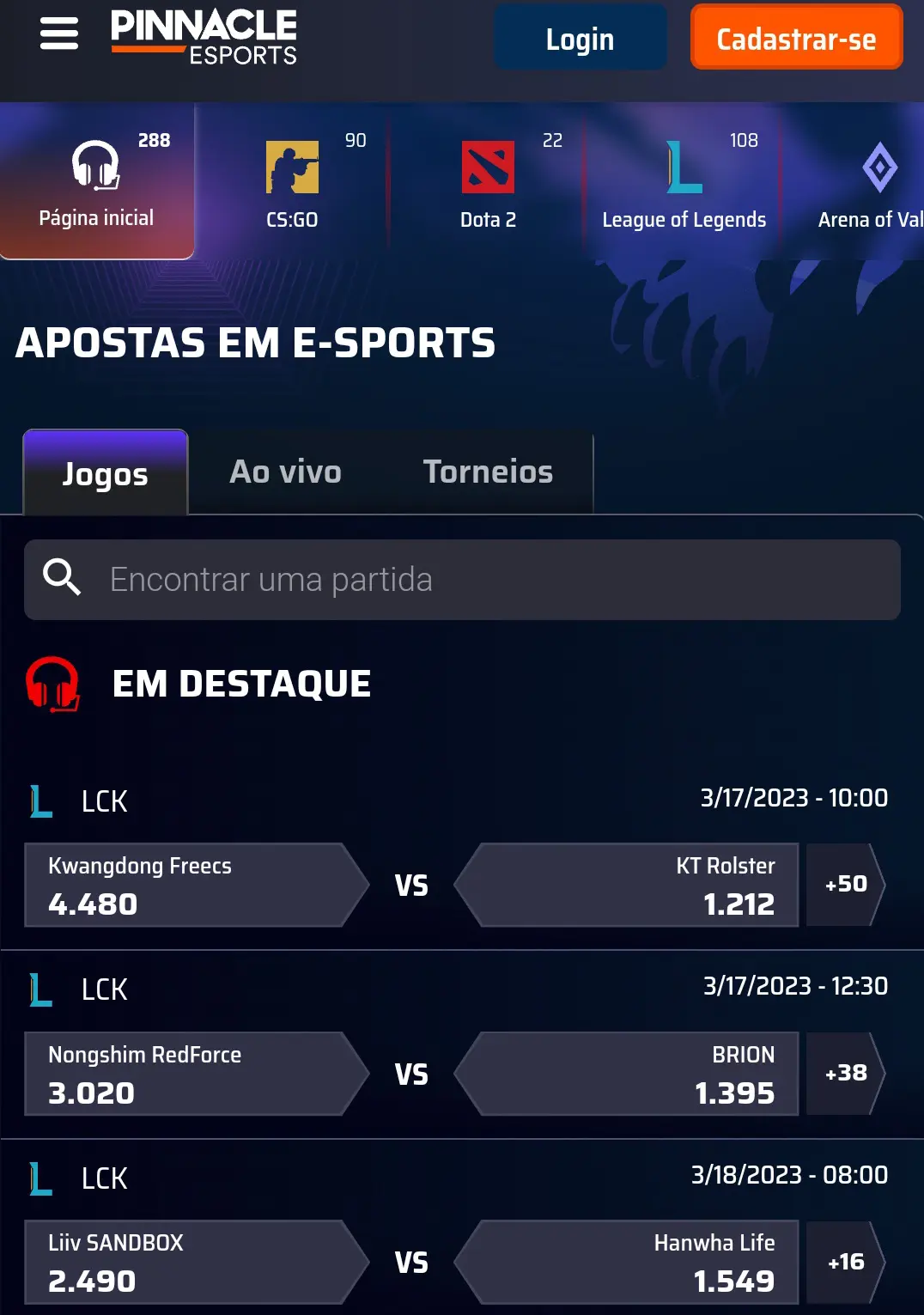 pinnacle aposta esports pinnacle aposta esports