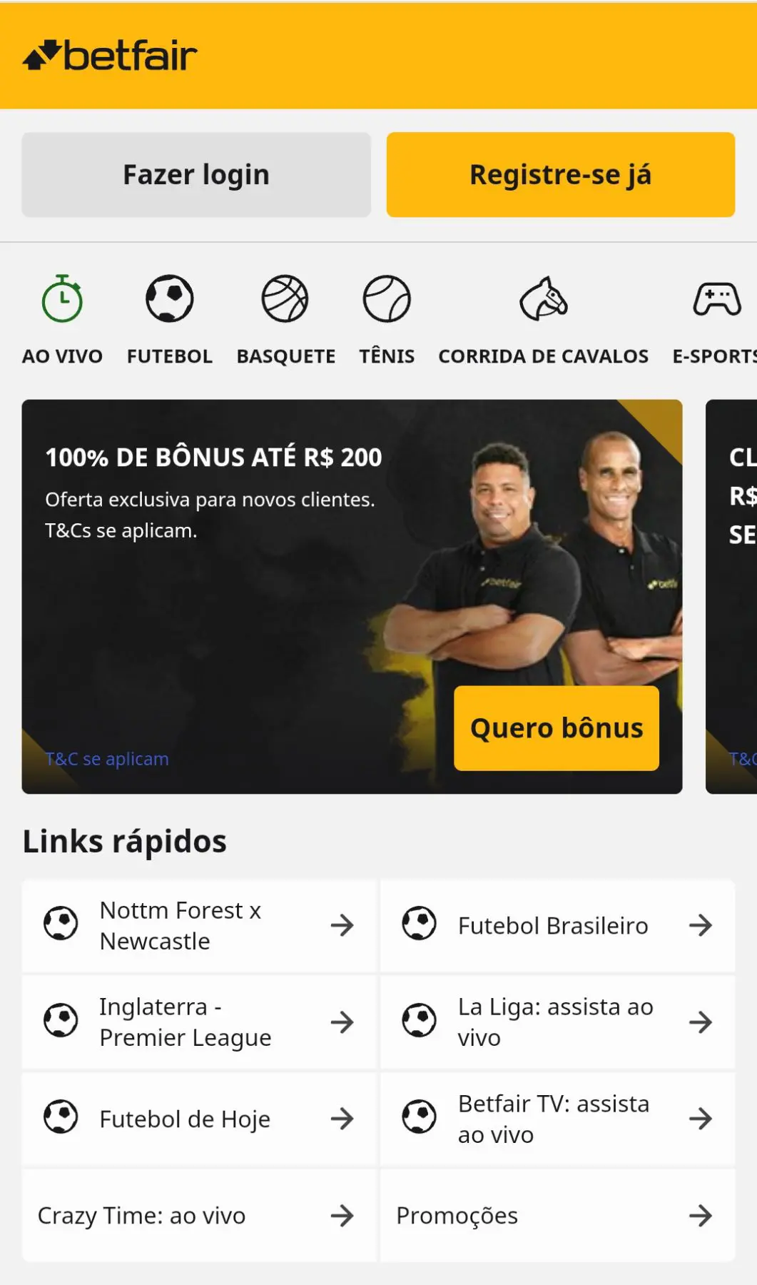 Site de Apostas Esportivas BetFair Site de Apostas Esportivas BetFair